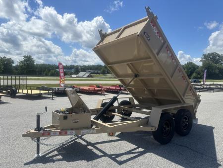 New 2026 PROSPECTOR LIGHT DUTY 6X10 7K TANDEM AXLE DUMP TRAILER WITH 2' WALLS