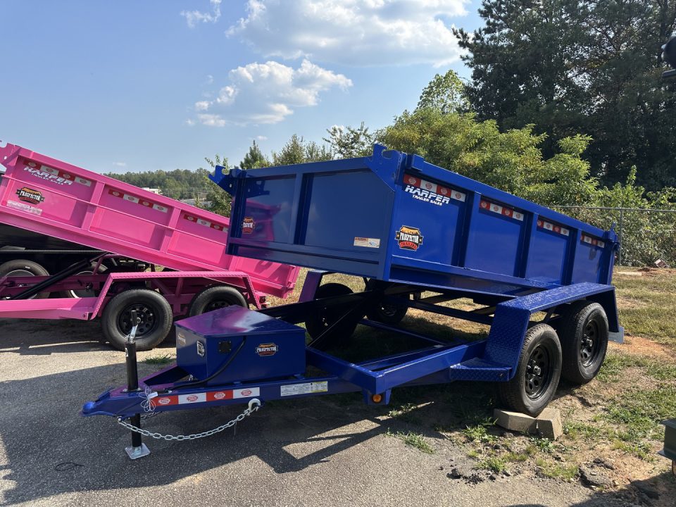 New 2026 PROSPECTOR LIGHT DUTY 6X10 7K TANDEM AXLE DUMP TRAILER WITH 2' WALLS