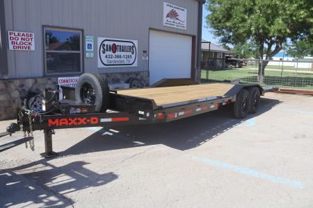 New 2026 MAXX-D 102 X24' Power TILT Utility Trailer