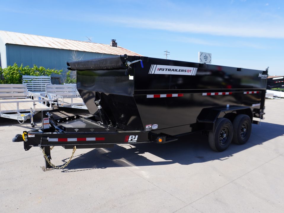 New 2026 PJ Trailers 83'x16ft Telescopic Dump Trailer