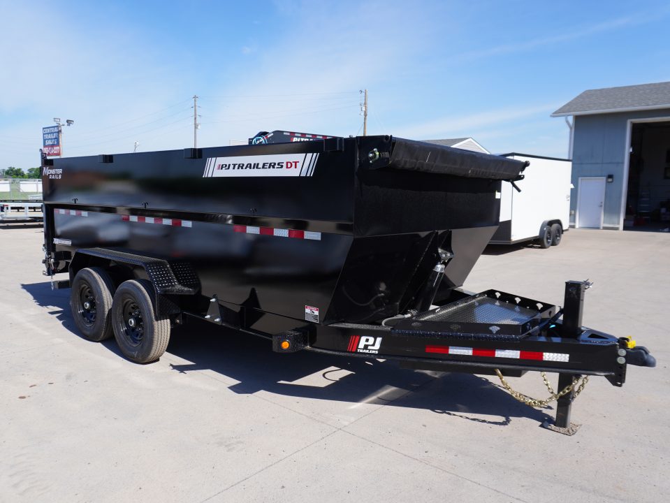 New 2026 PJ Trailers 83'x16ft Telescopic Dump Trailer