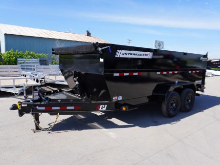 New 2026 PJ Trailers 83'x16ft Telescopic Dump Trailer
