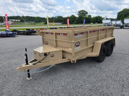 New 2026 PROSPECTOR LIGHT DUTY 5X10 7K TANDEM AXLE DUMP TRAILER WITH 2' WALLS