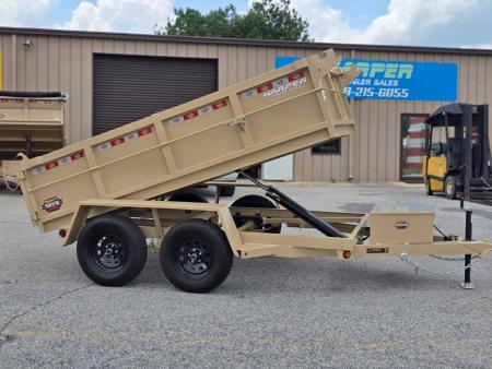 New 2026 PROSPECTOR LIGHT DUTY 5X10 7K TANDEM AXLE DUMP TRAILER WITH 2' WALLS