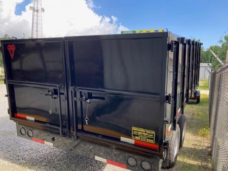 New 2026 Texas Pride Trailers 8x20 DT82026KGN Dump Trailer