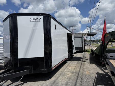 New 2026 Covered Wagon Trailers 8.5X24 TA3 7' SPOILER Cargo / Enclosed Trailer