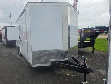 New 2026 Covered Wagon Trailers 8.5X20 TA3 7' POLY BAR LOCK Cargo / Enclosed Trailer