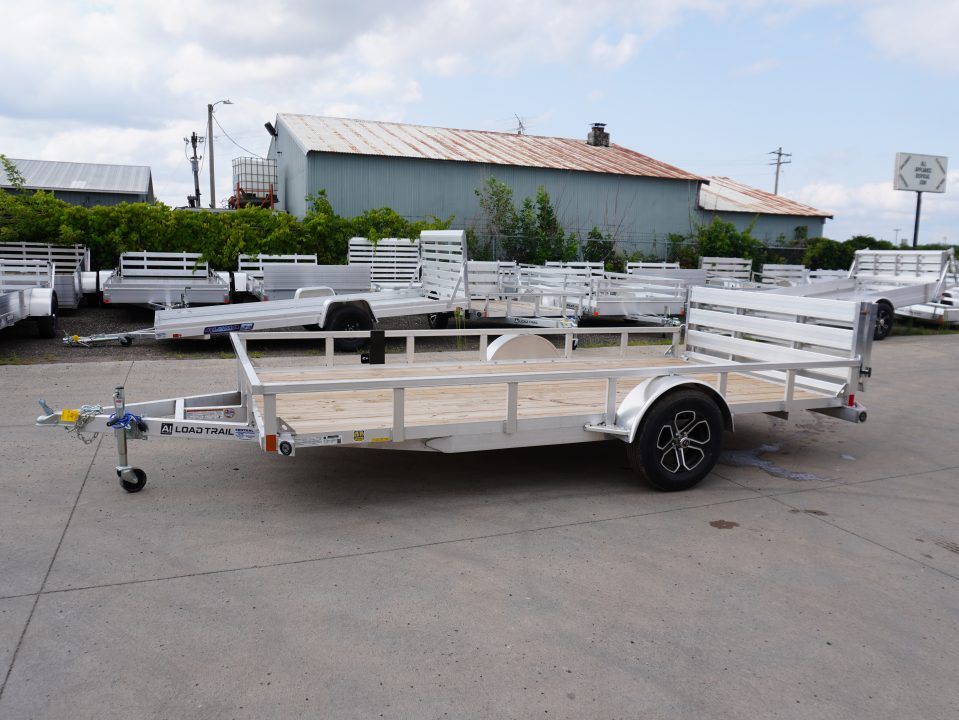 New 2026 Load Trail 83x14 Aluminum Utility Trailer