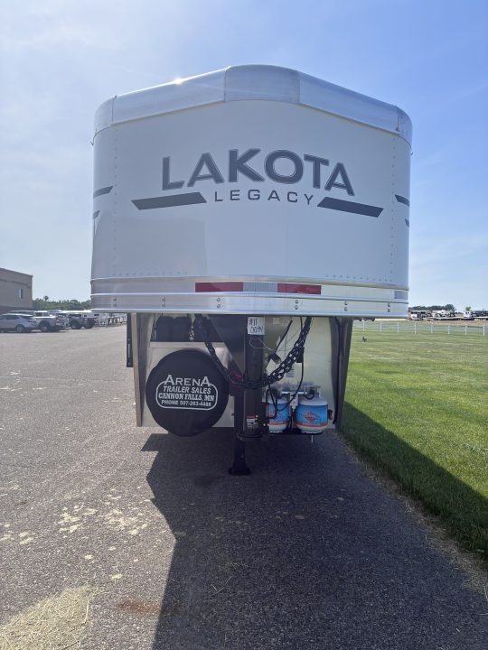 New 2027 Lakota Legacy 2H 7'LQ Horse Trailer