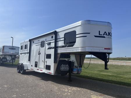 New 2027 Lakota Legacy 2H 7'LQ Horse Trailer