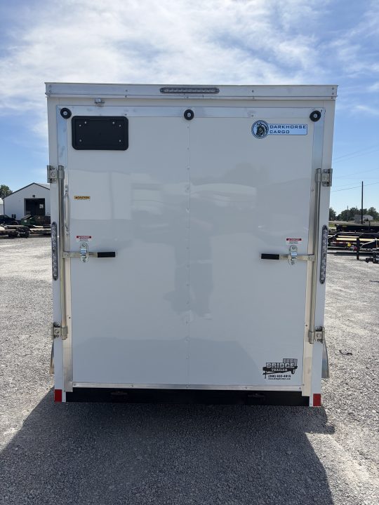 New 2026 Darkhorse Cargo DHW6X12TA35 (6' X 12') 7K V-Nose 1500 Series Cargo / Enclosed Trailer