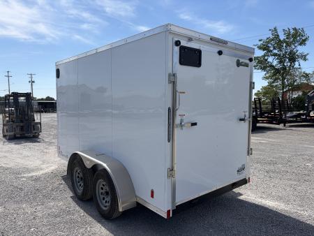 New 2026 Darkhorse Cargo DHW6X12TA35 (6' X 12') 7K V-Nose 1500 Series Cargo / Enclosed Trailer