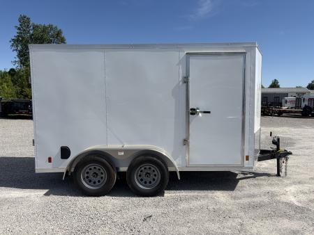 New 2026 Darkhorse Cargo DHW6X12TA35 (6' X 12') 7K V-Nose 1500 Series Cargo / Enclosed Trailer
