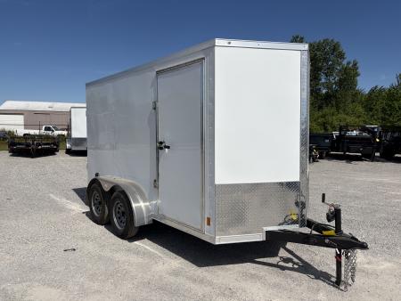 New 2026 Darkhorse Cargo DHW6X12TA35 (6' X 12') 7K V-Nose 1500 Series Cargo / Enclosed Trailer