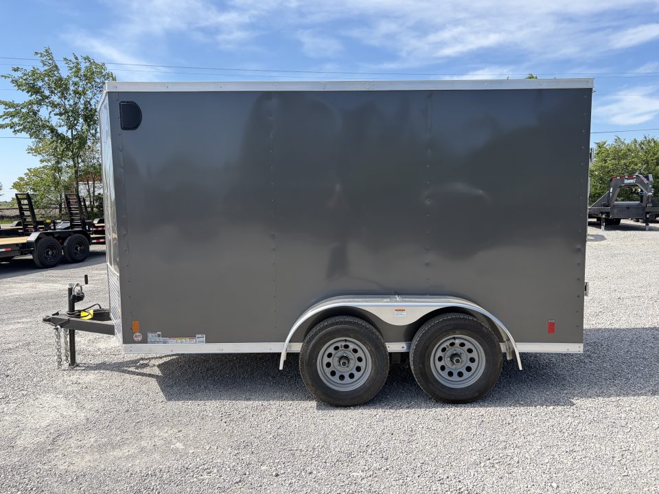 New 2026 Darkhorse Cargo DHW6X12TA35 (6' X 12') 7K V-Nose 1500 Series Cargo / Enclosed Trailer