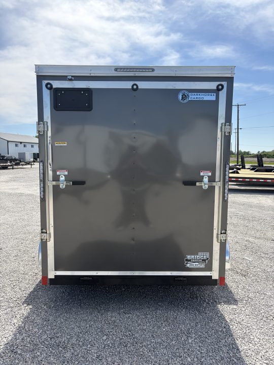 New 2026 Darkhorse Cargo DHW6X12TA35 (6' X 12') 7K V-Nose 1500 Series Cargo / Enclosed Trailer