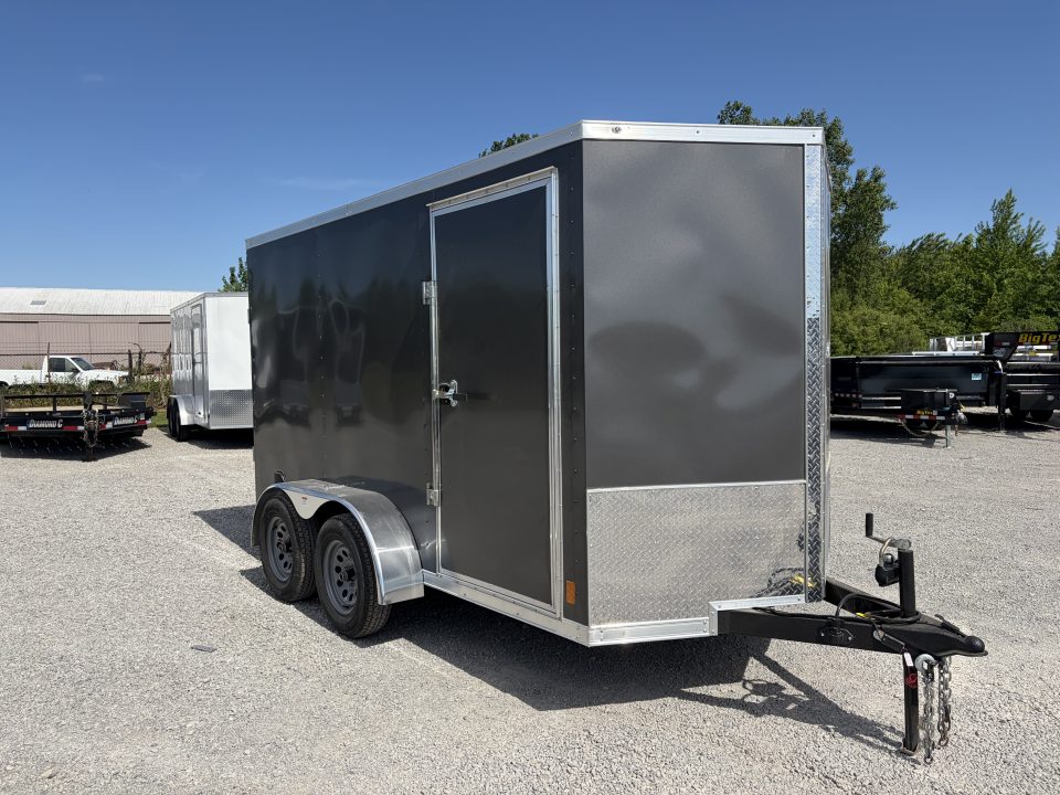 New 2026 Darkhorse Cargo DHW6X12TA35 (6' X 12') 7K V-Nose 1500 Series Cargo / Enclosed Trailer