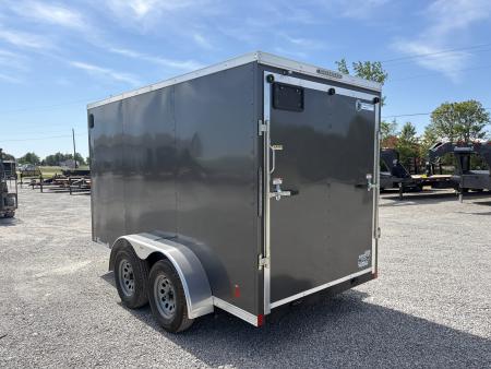 New 2026 Darkhorse Cargo DHW6X12TA35 (6' X 12') 7K V-Nose 1500 Series Cargo / Enclosed Trailer