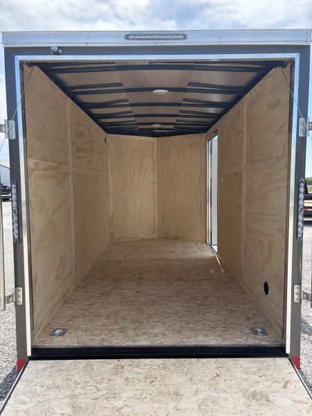 New 2026 Darkhorse Cargo DHW6X12TA35 (6' X 12') 7K V-Nose 1500 Series Cargo / Enclosed Trailer