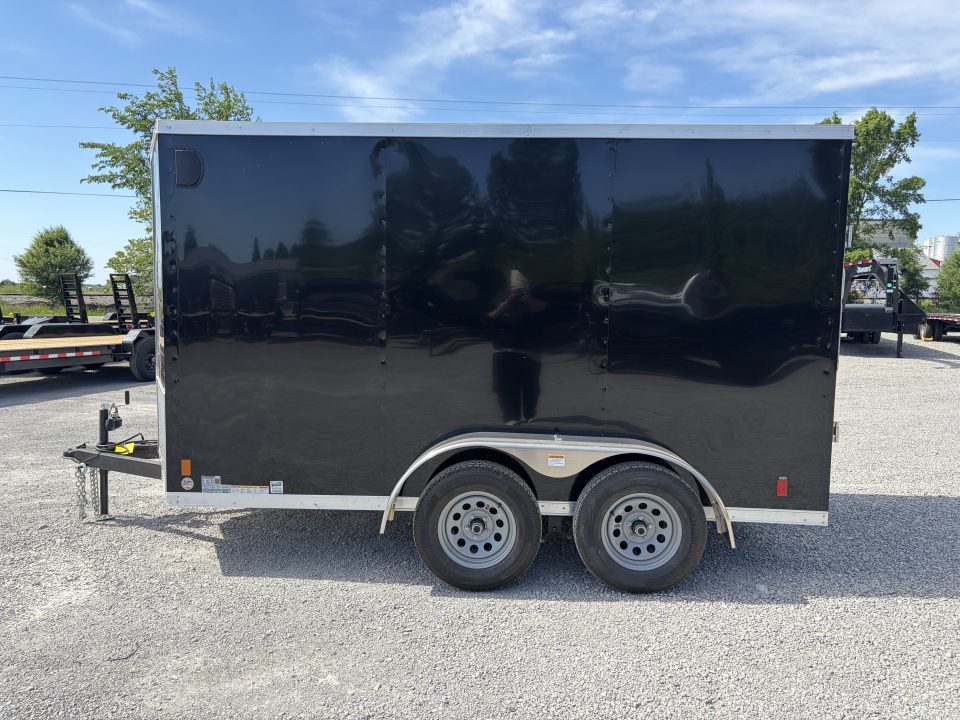 New 2026 Darkhorse Cargo DHW6X12TA35 (6' X 12') 7K V-Nose 1500 Series Cargo / Enclosed Trailer