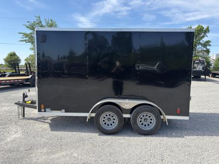 New 2026 Darkhorse Cargo DHW6X12TA35 (6' X 12') 7K V-Nose 1500 Series Cargo / Enclosed Trailer