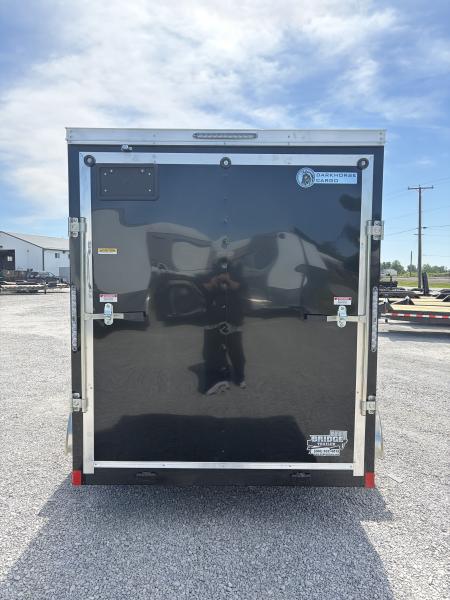 New 2026 Darkhorse Cargo DHW6X12TA35 (6' X 12') 7K V-Nose 1500 Series Cargo / Enclosed Trailer
