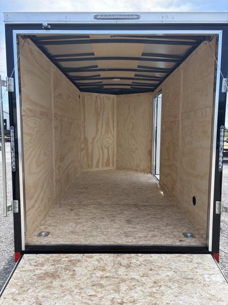 New 2026 Darkhorse Cargo DHW6X12TA35 (6' X 12') 7K V-Nose 1500 Series Cargo / Enclosed Trailer