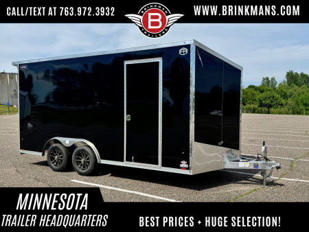 New LIGHTNING 8.5X16 ENCLOSED CARGO TRAILER - RAMP DOOR!