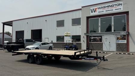 New 2026 Sure-Trac 8.5 x 20 Low Pro Deckover 10K Equipment Trailer