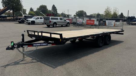 New 2026 Sure-Trac 8.5 x 20 Low Pro Deckover 10K Equipment Trailer