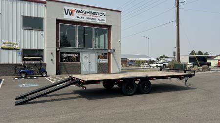 New 2026 Sure-Trac 8.5 x 20 Low Pro Deckover 10K Equipment Trailer