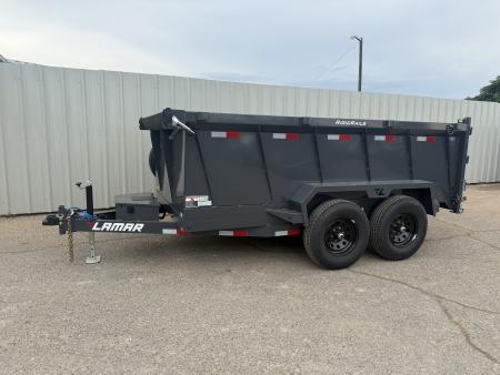 New 2026 Lamar Trailers 77X12 10K MEDIUM DUTY Dump Trailer