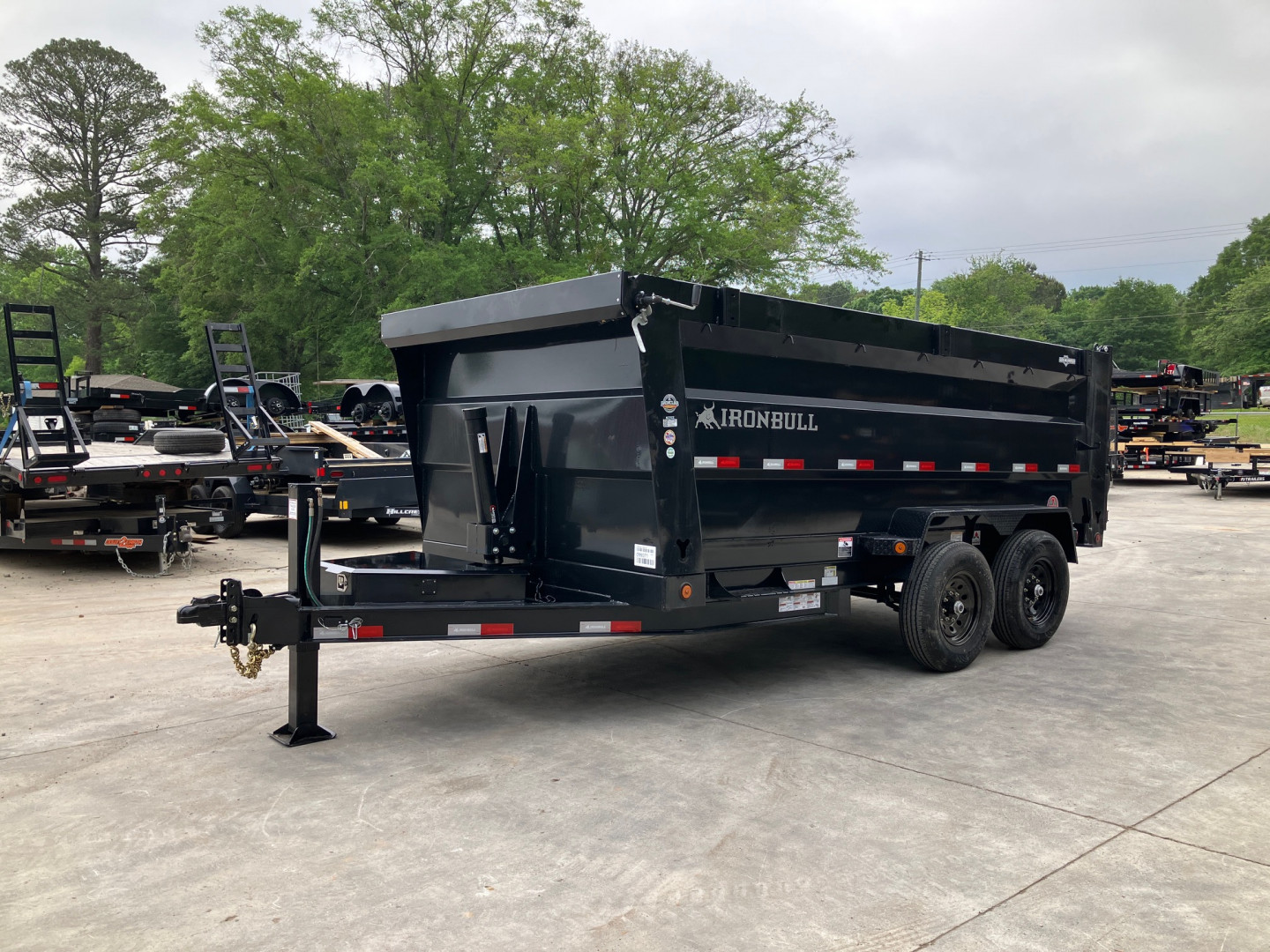 New 2026-Iron-Bull-Trailers-7×14-4ft-14k-7-Ton-Dump-Trailer-D14K7144THI-DTB