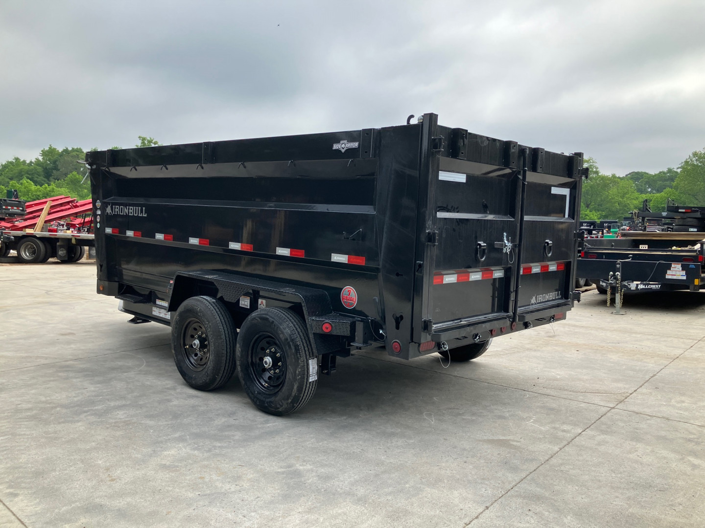New 2026-Iron-Bull-Trailers-7×14-4ft-14k-7-Ton-Dump-Trailer-D14K7144THI-DTB
