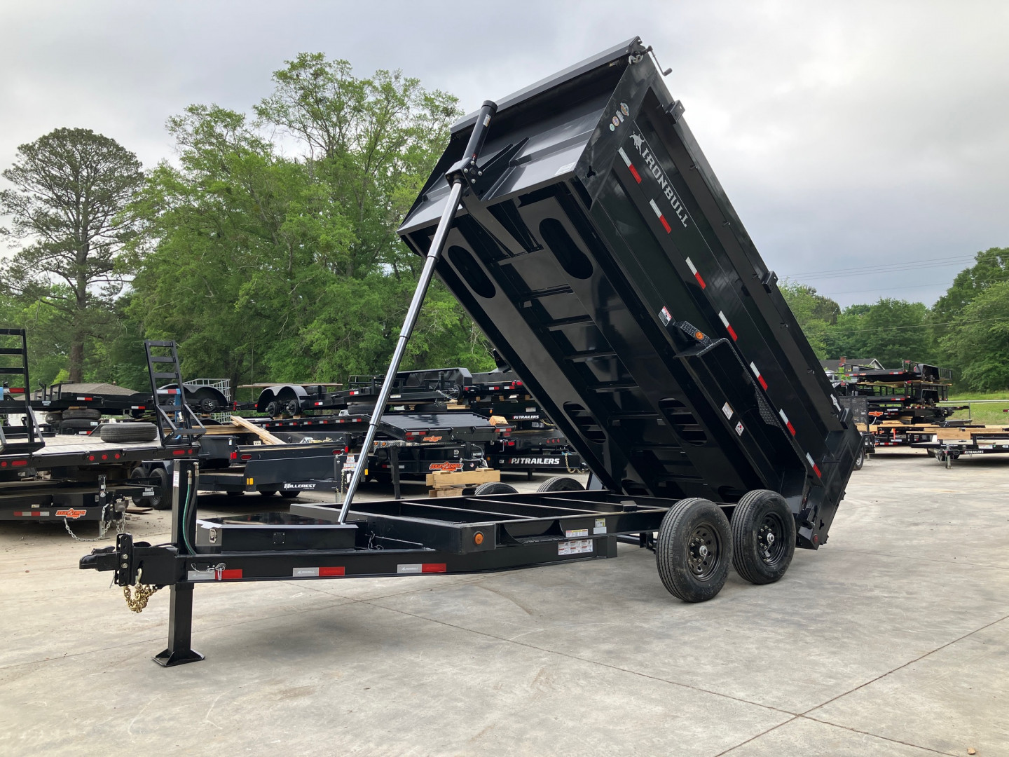 New 2026-Iron-Bull-Trailers-7×14-4ft-14k-7-Ton-Dump-Trailer-D14K7144THI-DTB