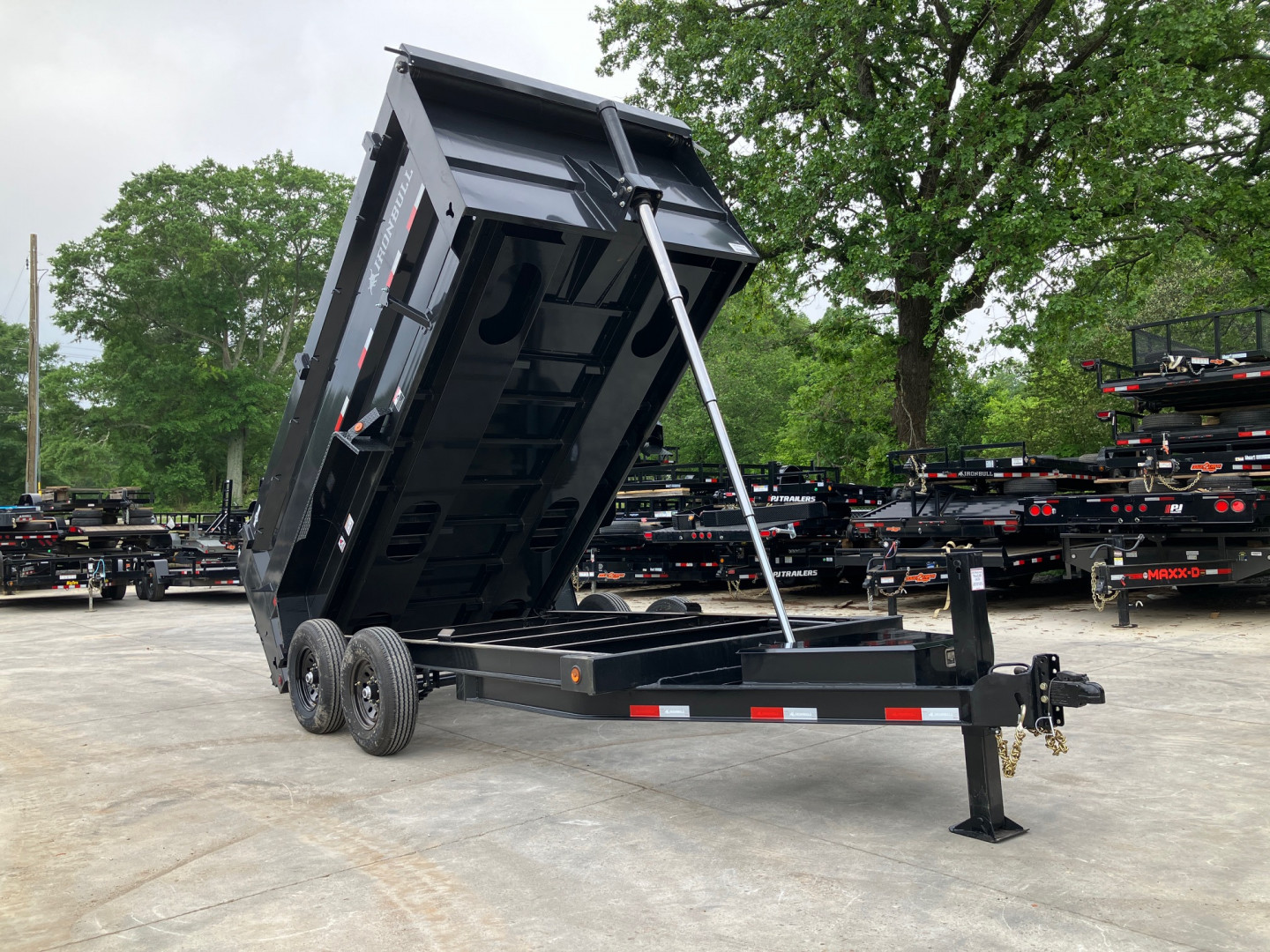 New 2026-Iron-Bull-Trailers-7×14-4ft-14k-7-Ton-Dump-Trailer-D14K7144THI-DTB