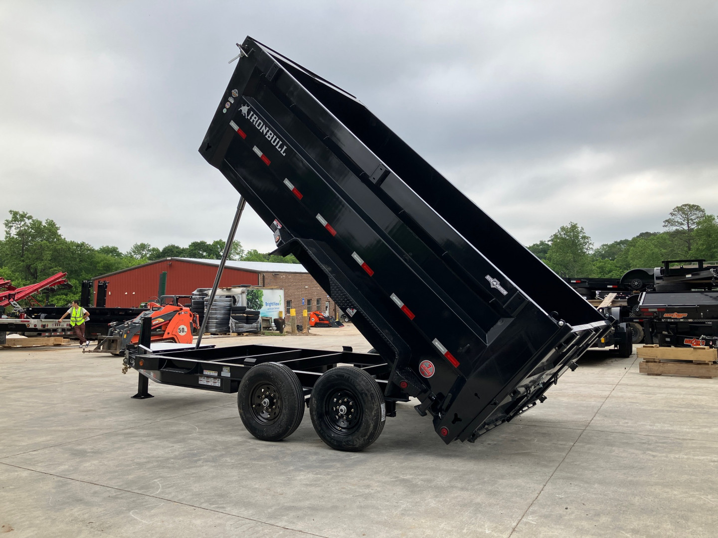 New 2026-Iron-Bull-Trailers-7×14-4ft-14k-7-Ton-Dump-Trailer-D14K7144THI-DTB
