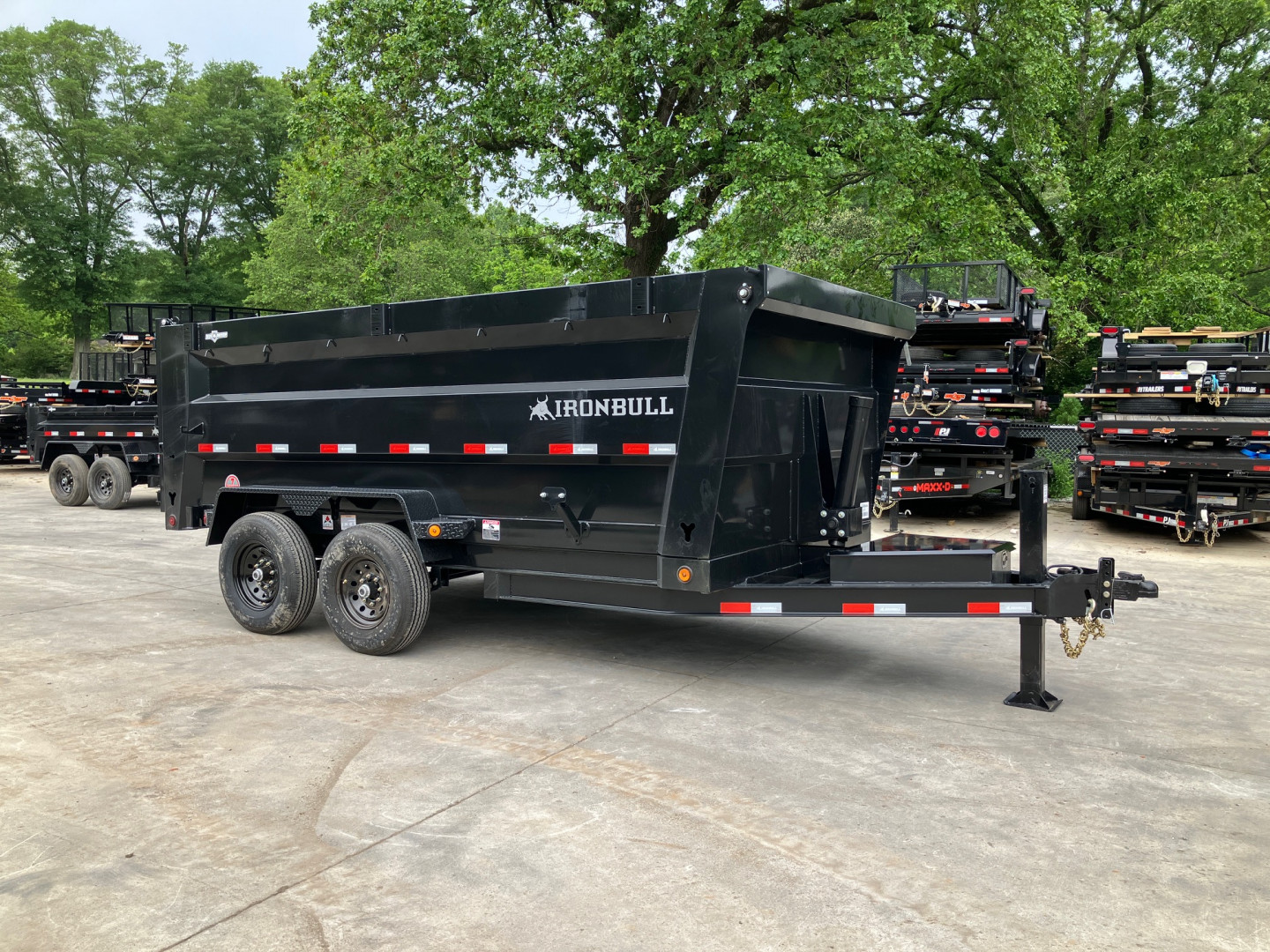 New 2026-Iron-Bull-Trailers-7×14-4ft-14k-7-Ton-Dump-Trailer-D14K7144THI-DTB