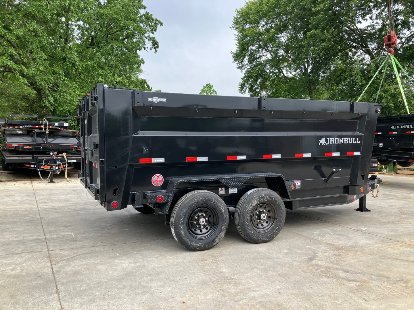 New 2026-Iron-Bull-Trailers-7×14-4ft-14k-7-Ton-Dump-Trailer-D14K7144THI-DTB