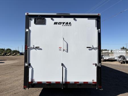 New 2026 Southland Royal 8X20+2 V-Nose 10K Auto Carrier Cargo Trailer