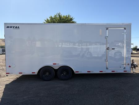 New 2026 Southland Royal 8X20+2 V-Nose 10K Auto Carrier Cargo Trailer