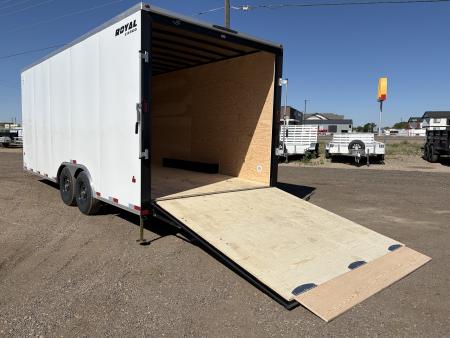 New 2026 Southland Royal 8X20+2 V-Nose 10K Auto Carrier Cargo Trailer