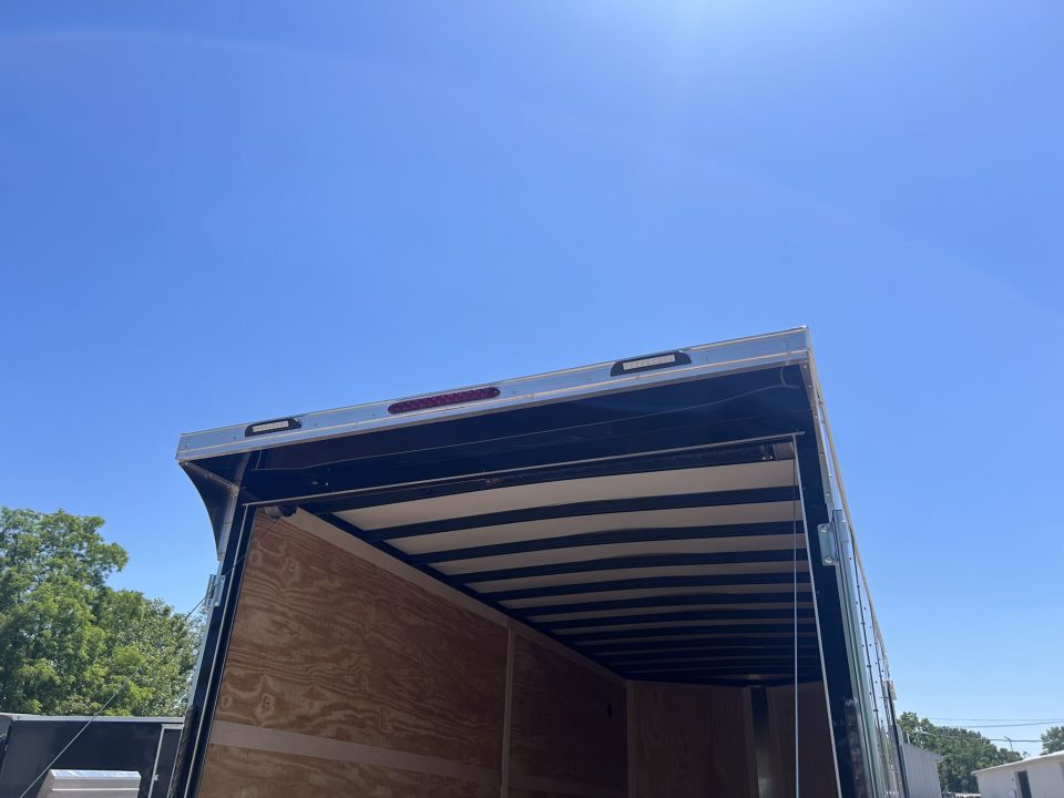 New 2027 Homesteader Trailer 7 X 16 FT INTREPID CARGO TRAILER  7' INT HEIGHT WITH RAMP DOOR OHV REAR DOOR SPOILER