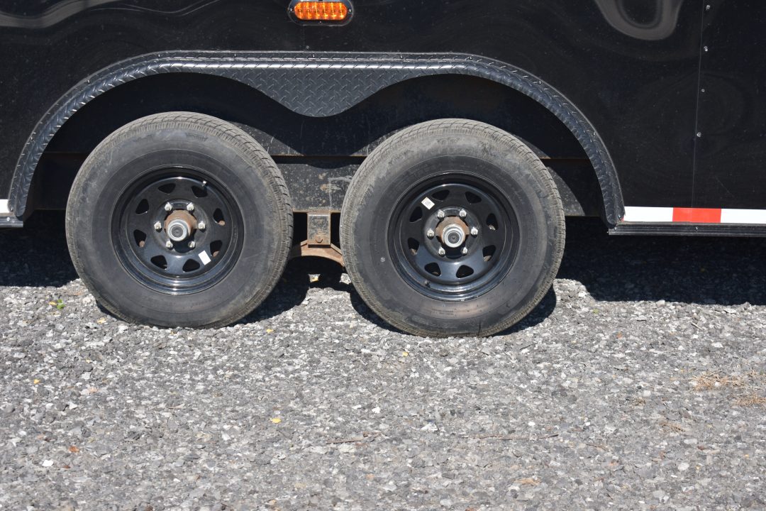 Used 2025 Diamond Cargo Black Car Hauler