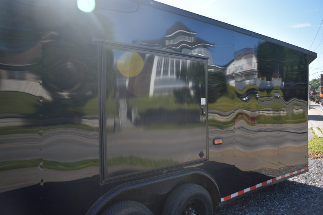 Used 2025 Diamond Cargo Black Car Hauler