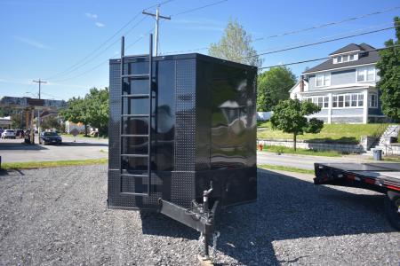 Used 2025 Diamond Cargo Black Car Hauler