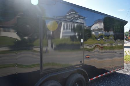 Used 2025 Diamond Cargo Black Car Hauler