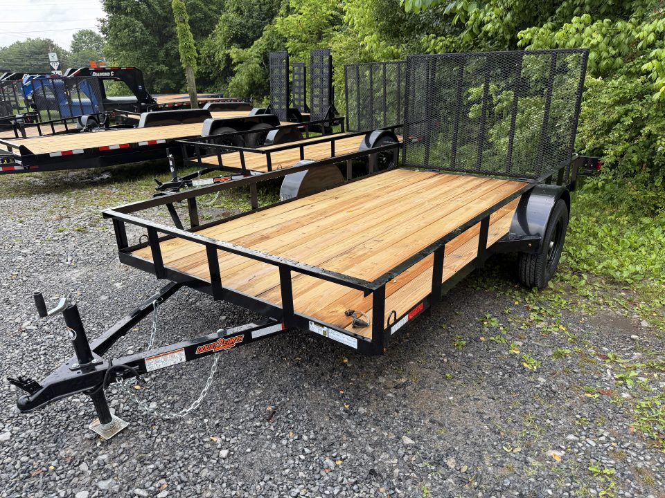 New 2026 Down 2 Earth Trailers 6.5x12 Angle Utility Trailer