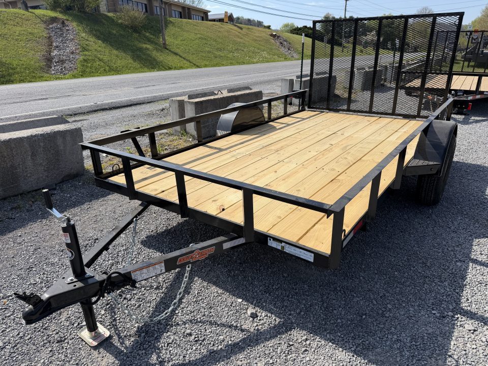 New 2026 Down 2 Earth Trailers 6.5x12 Angle Utility Trailer