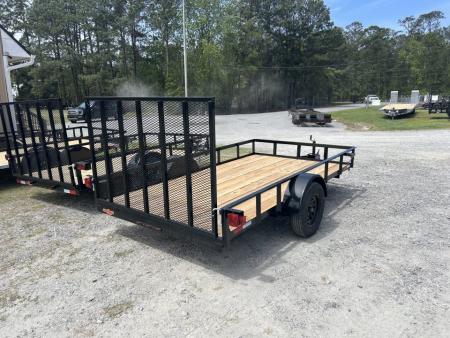 New 2026 Down 2 Earth Trailers 6.5x12 Angle Utility Trailer
